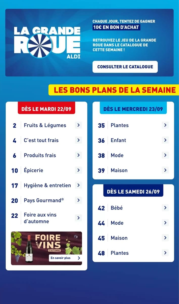Catalogue Aldi, page 3 sur 52