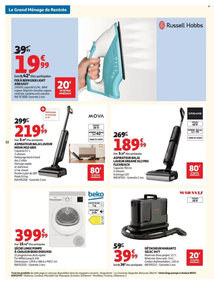 Catalogue Auchan, page 32 sur 76