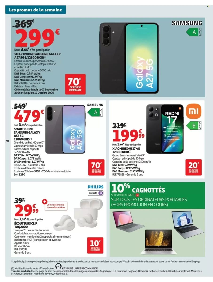 Catalogue Auchan, page 70 sur 76