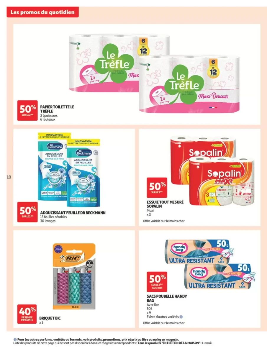 Catalogue Auchan, page 10 sur 14
