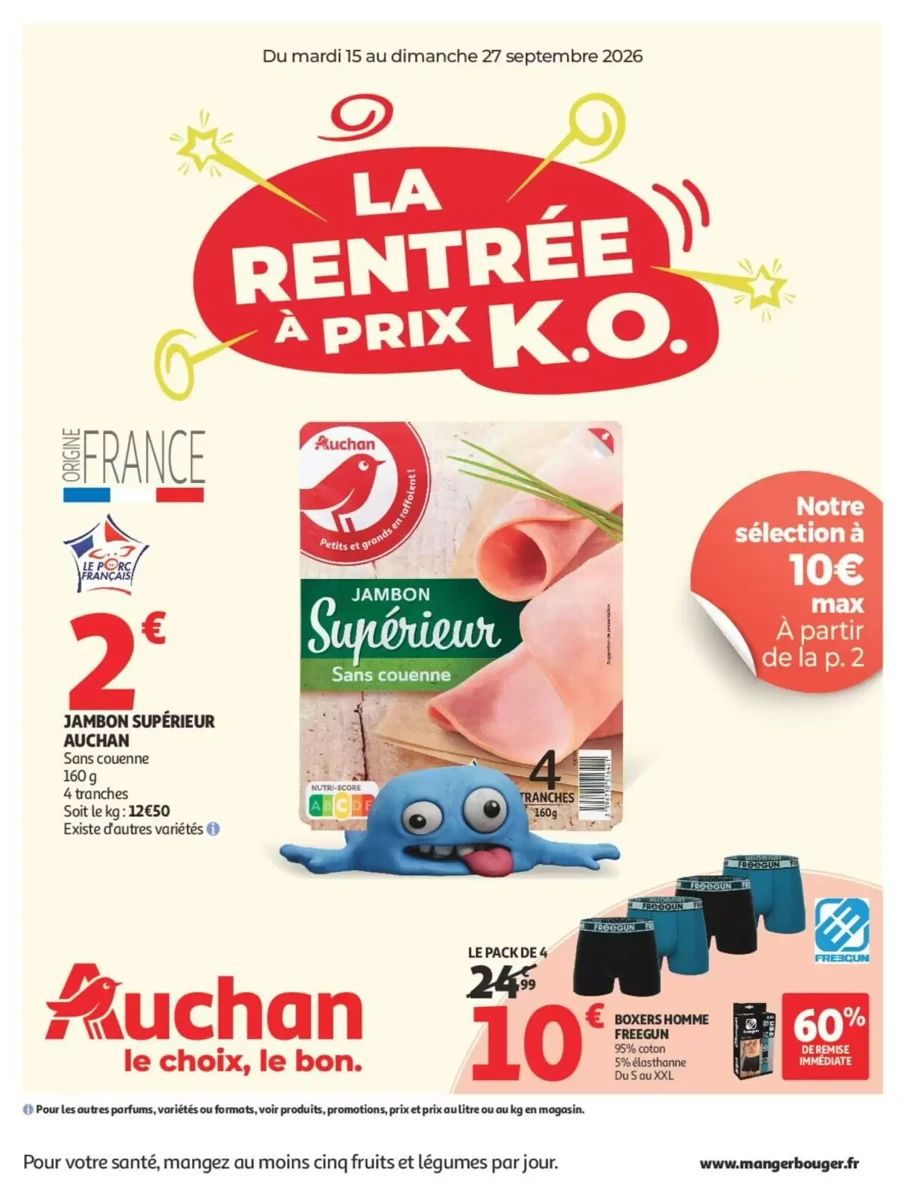 Catalogue Auchan, page 1 sur 60
