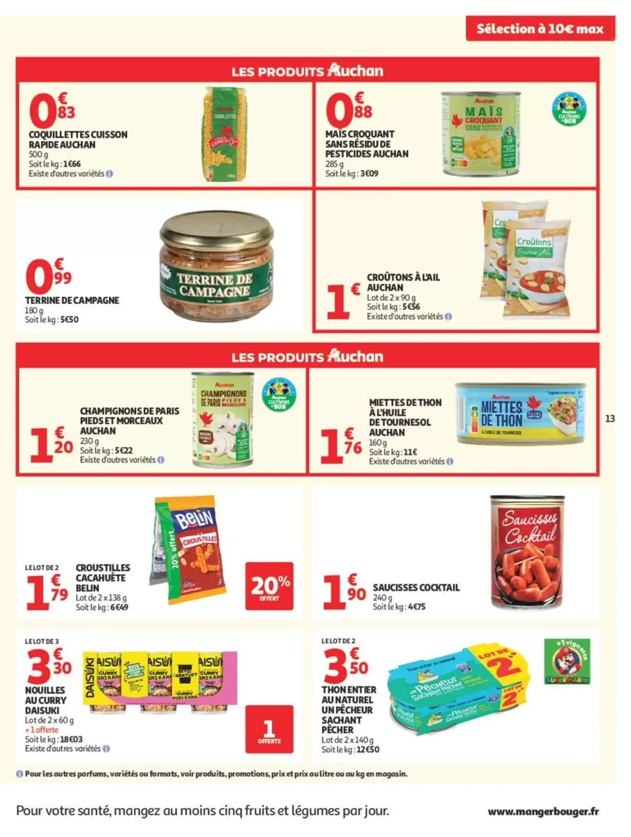 Catalogue Auchan, page 13 sur 60