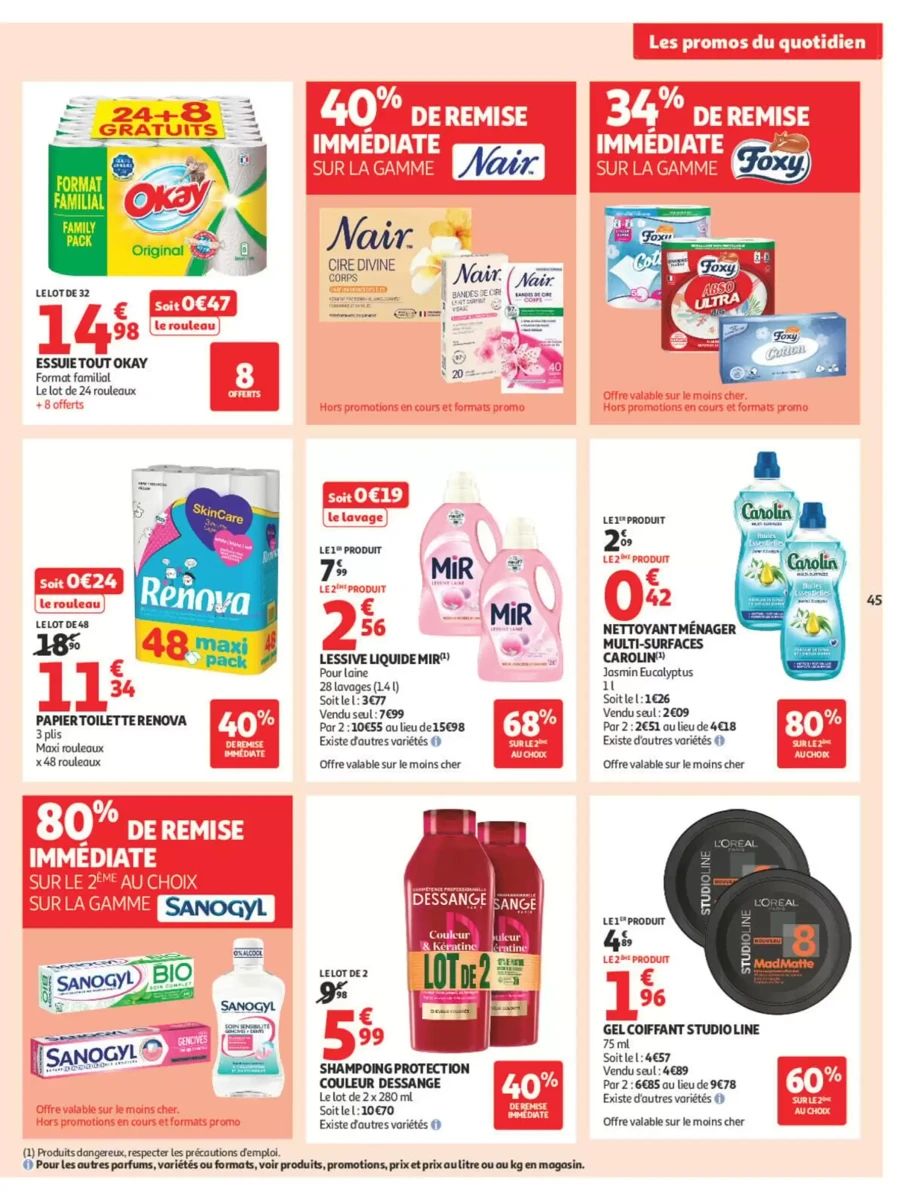 Catalogue Auchan, page 45 sur 60