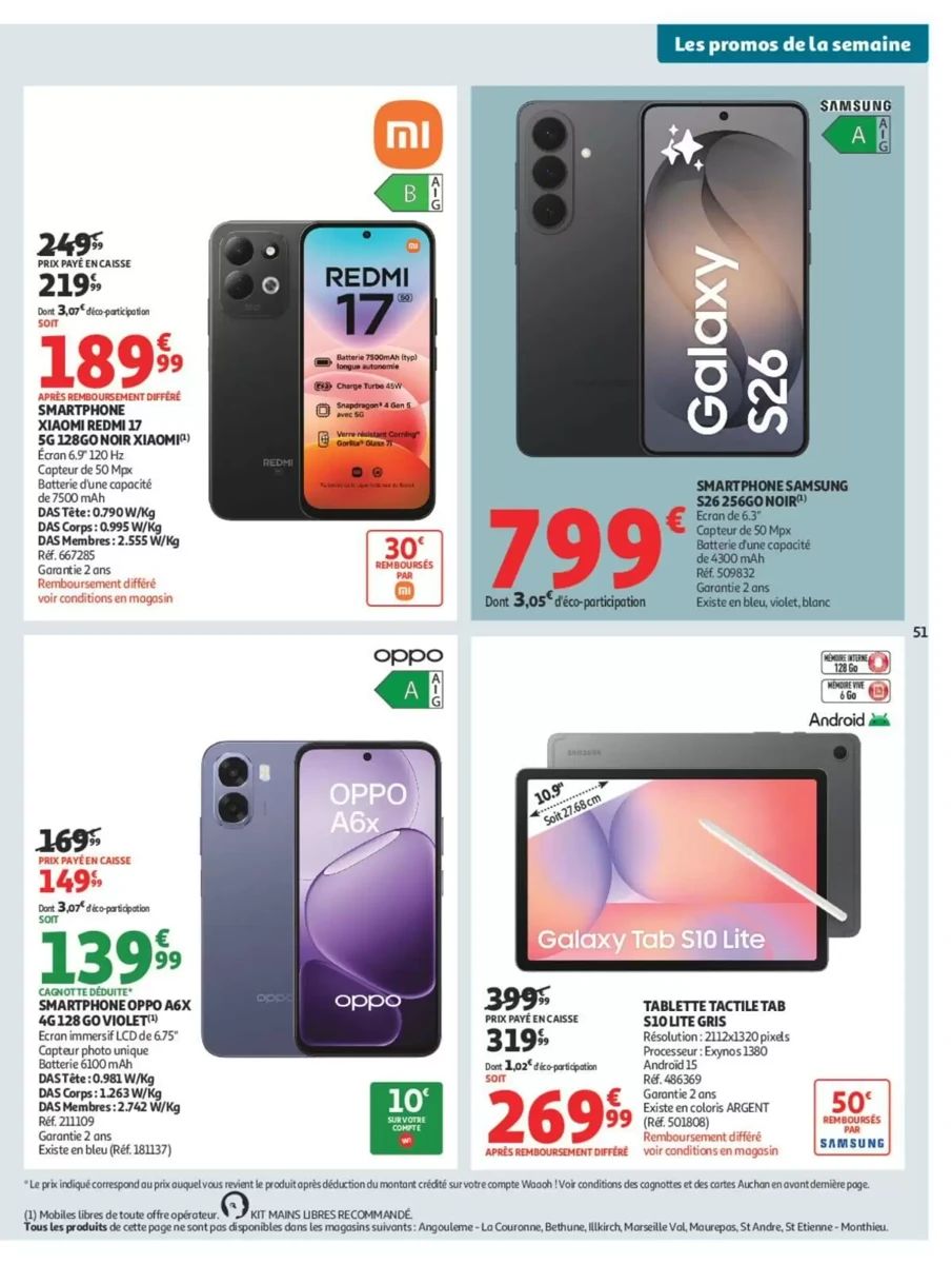 Catalogue Auchan, page 51 sur 60
