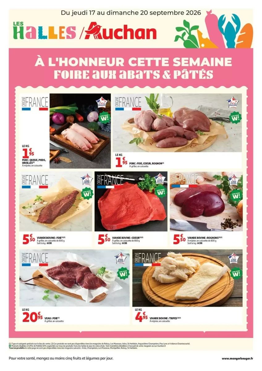Catalogue Auchan, page 1 sur 2
