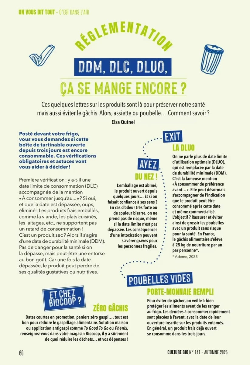 Catalogue Biocoop, page 60 sur 68