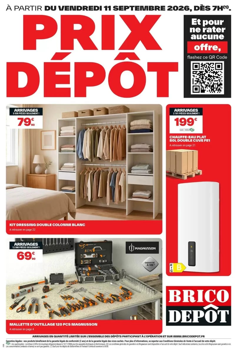 Catalogue Brico Dépôt, page 1 sur 24