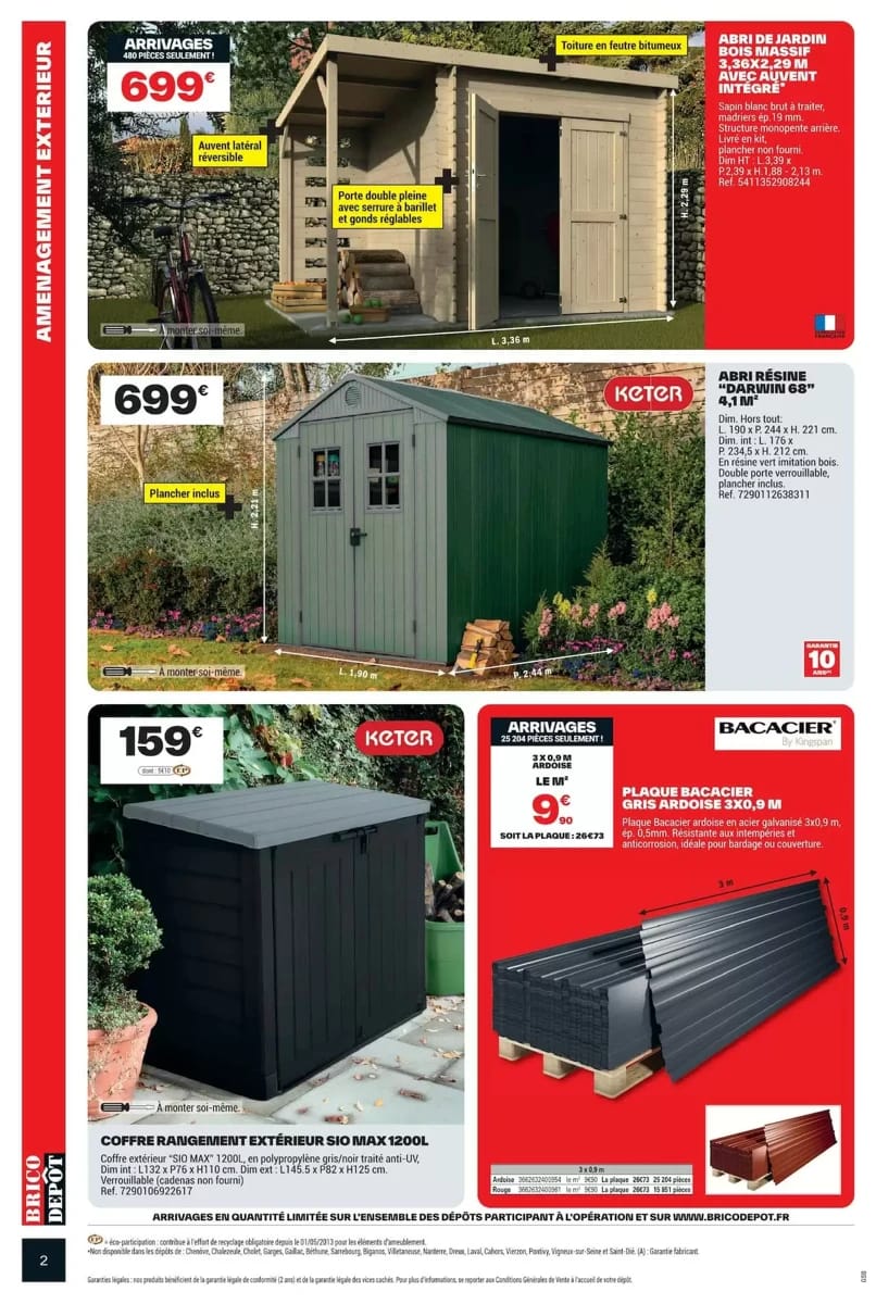 Catalogue Brico Dépôt, page 2 sur 24