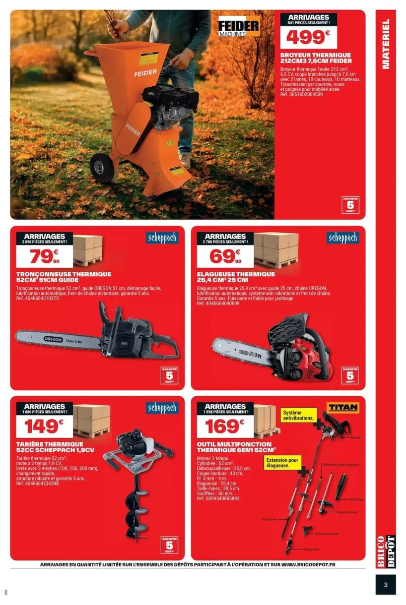 Catalogue Brico Dépôt, page 3 sur 24