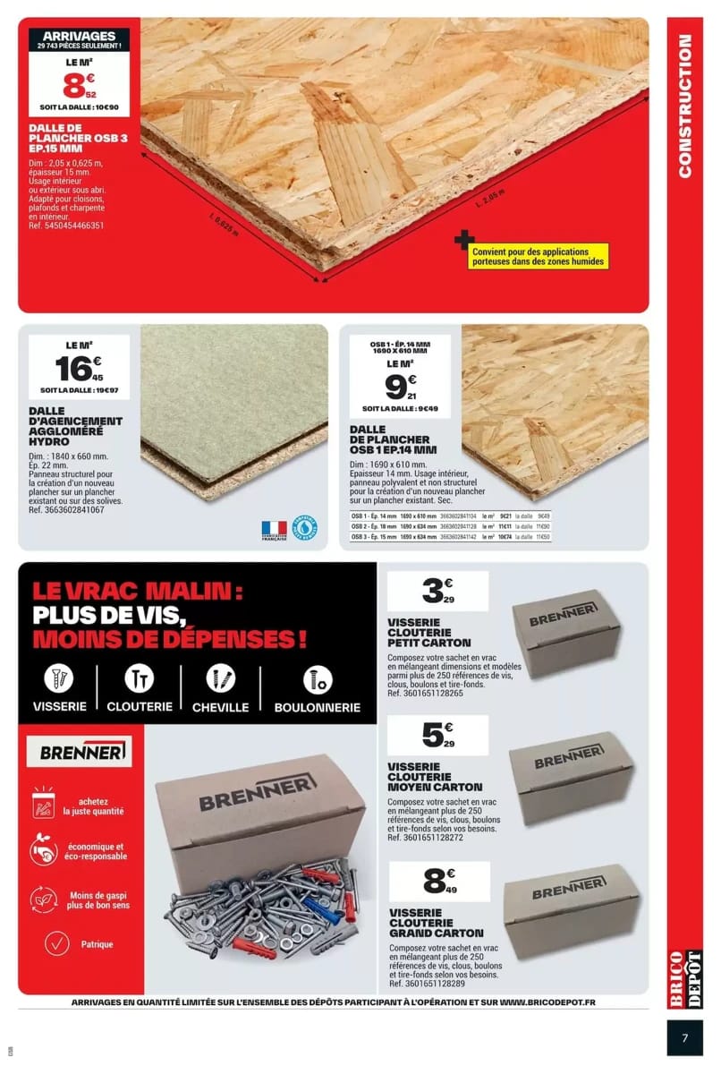 Catalogue Brico Dépôt, page 7 sur 24