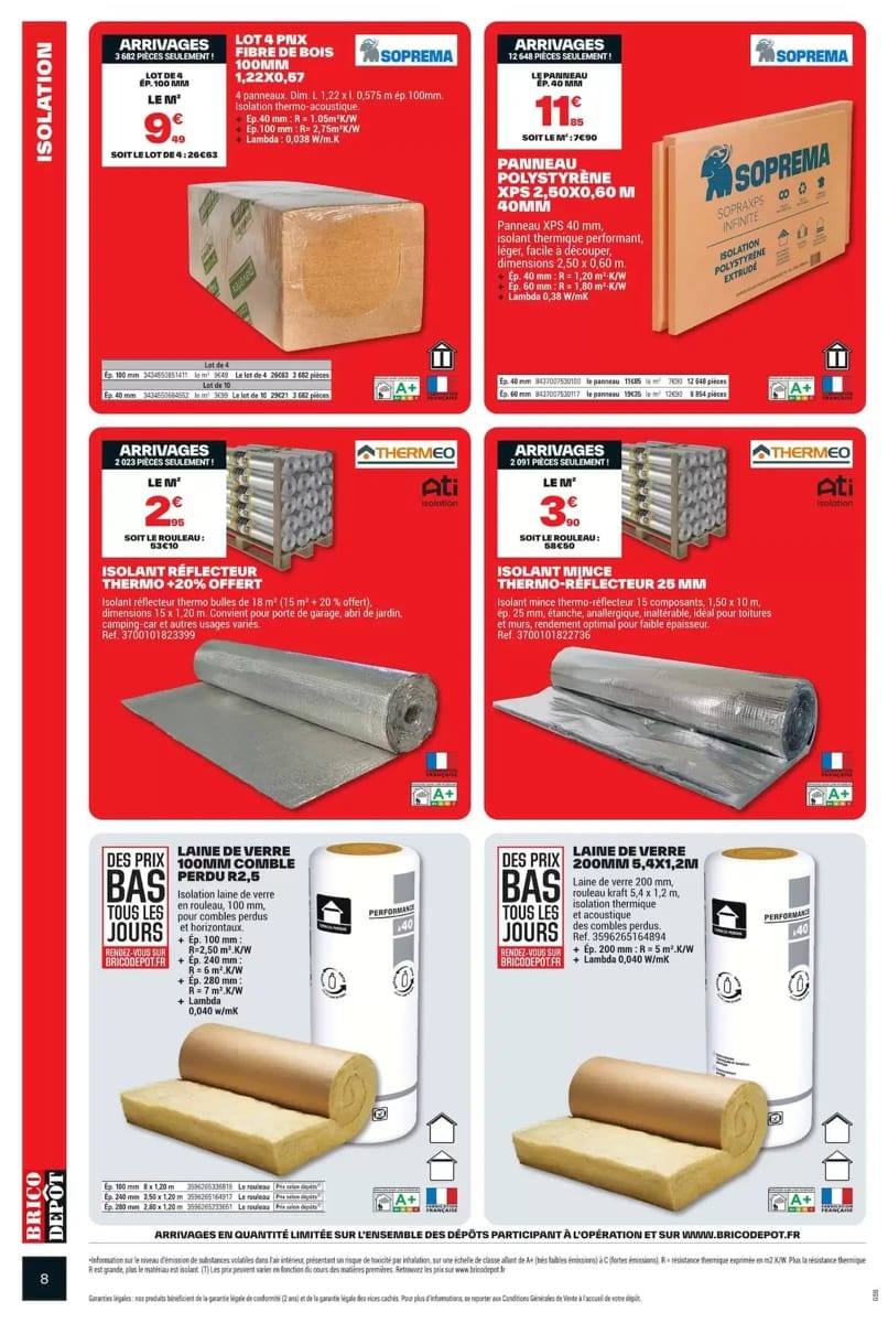 Catalogue Brico Dépôt, page 8 sur 24