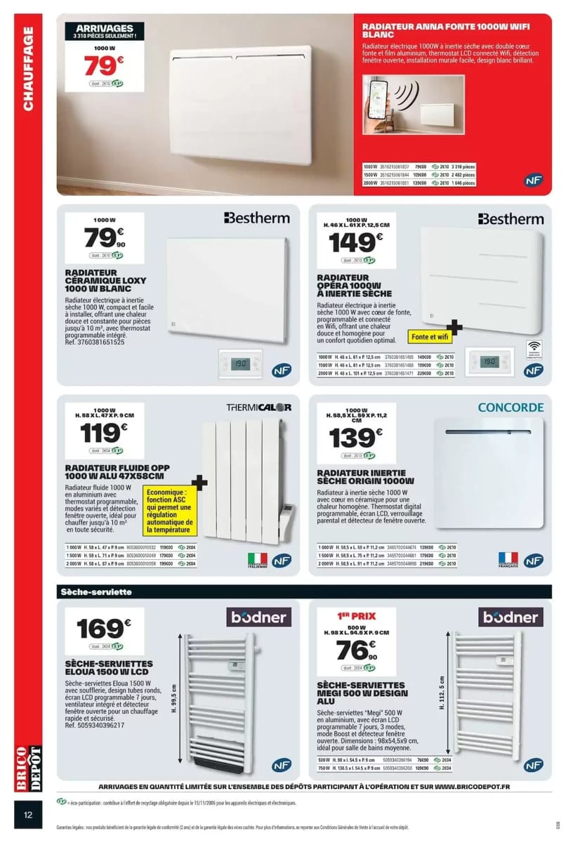 Catalogue Brico Dépôt, page 12 sur 24