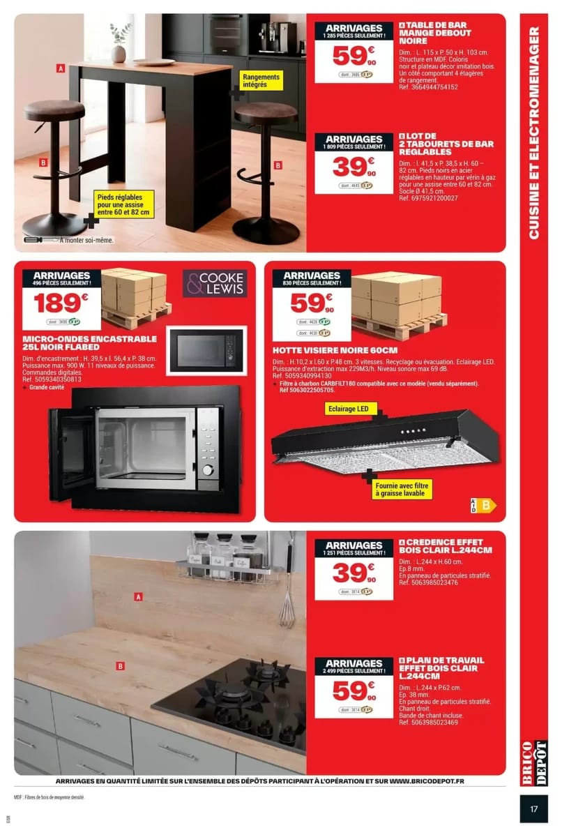 Catalogue Brico Dépôt, page 17 sur 24