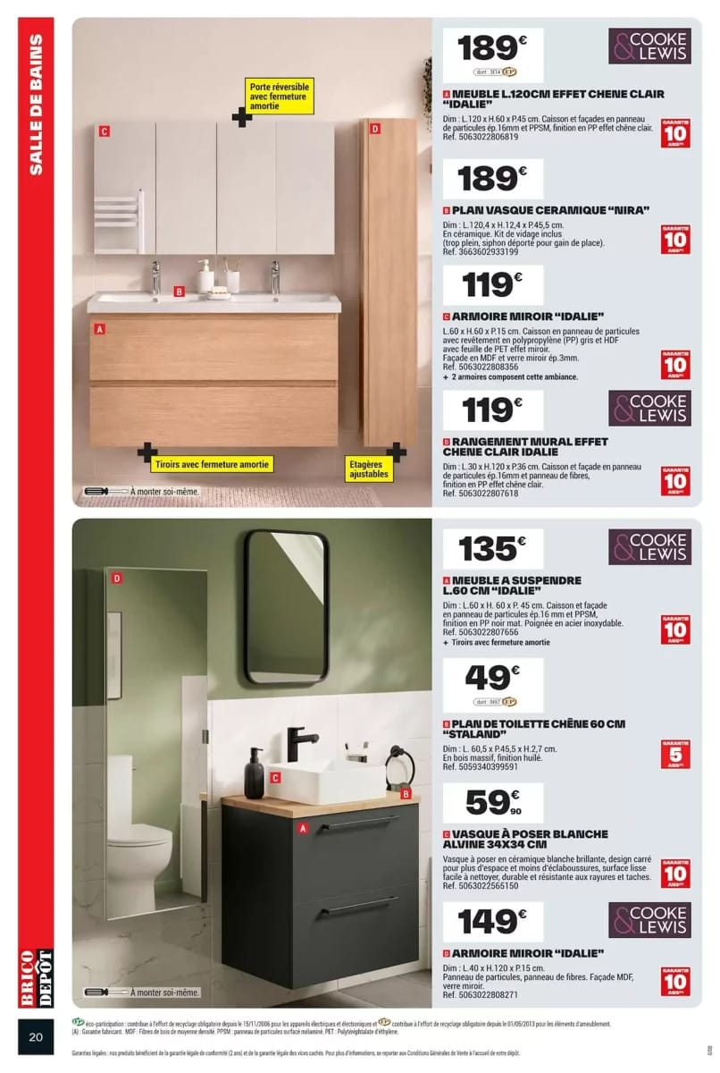 Catalogue Brico Dépôt, page 20 sur 24