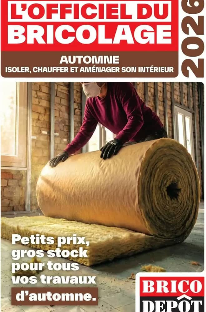 Couverture du catalogue Brico Dépôt, valable 17 septembre 2026 – 1 octobre 2026