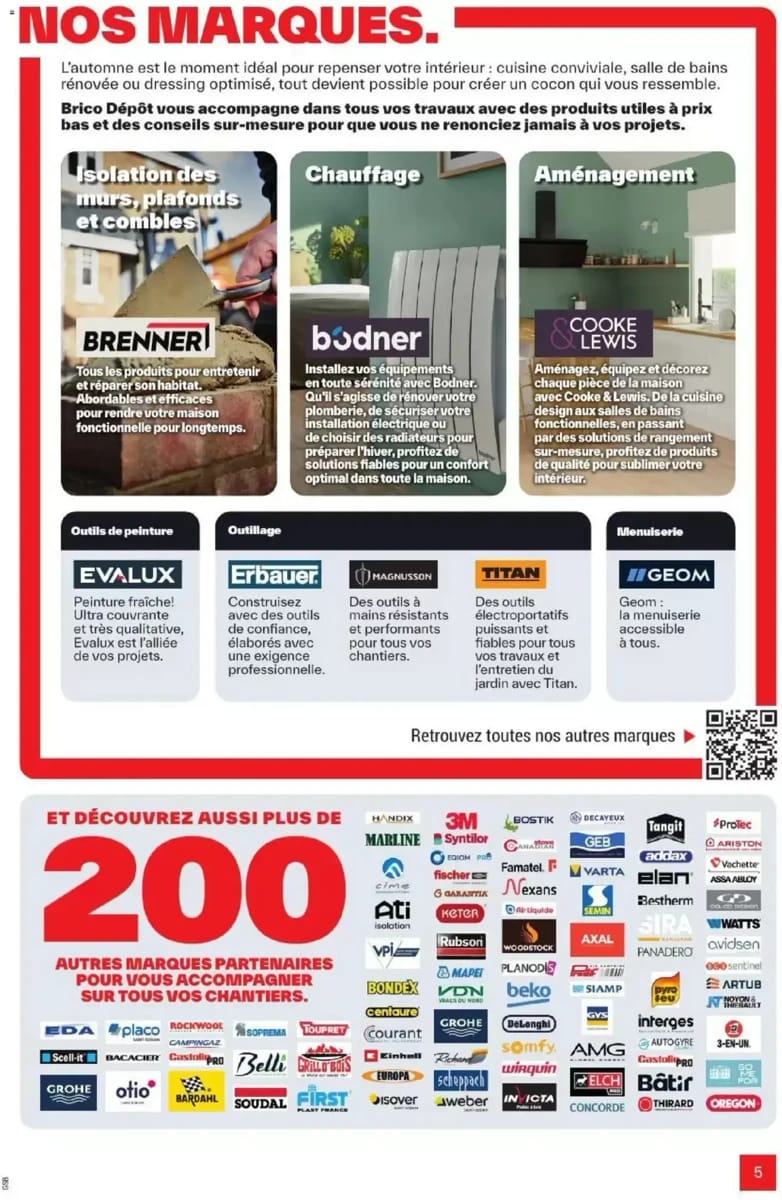 Catalogue Brico Dépôt, page 5 sur 108