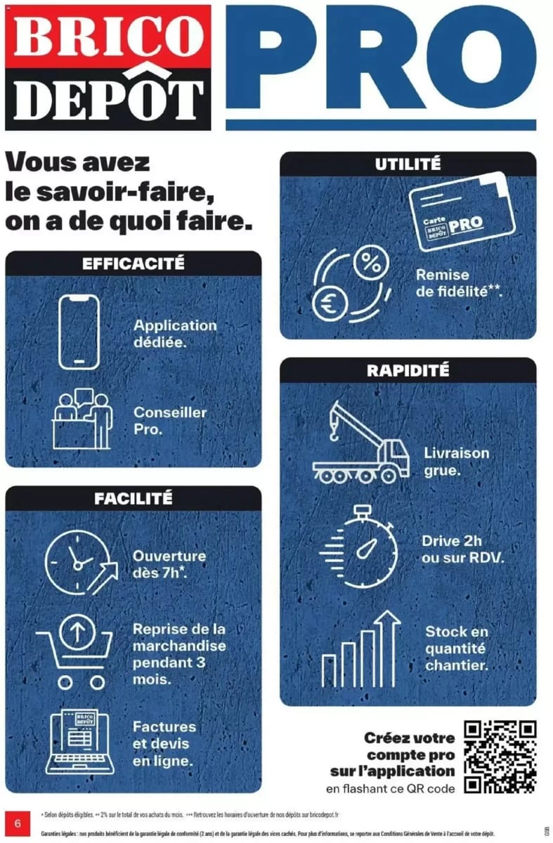 Catalogue Brico Dépôt, page 6 sur 108