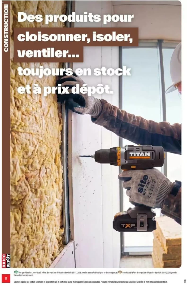 Catalogue Brico Dépôt, page 8 sur 108
