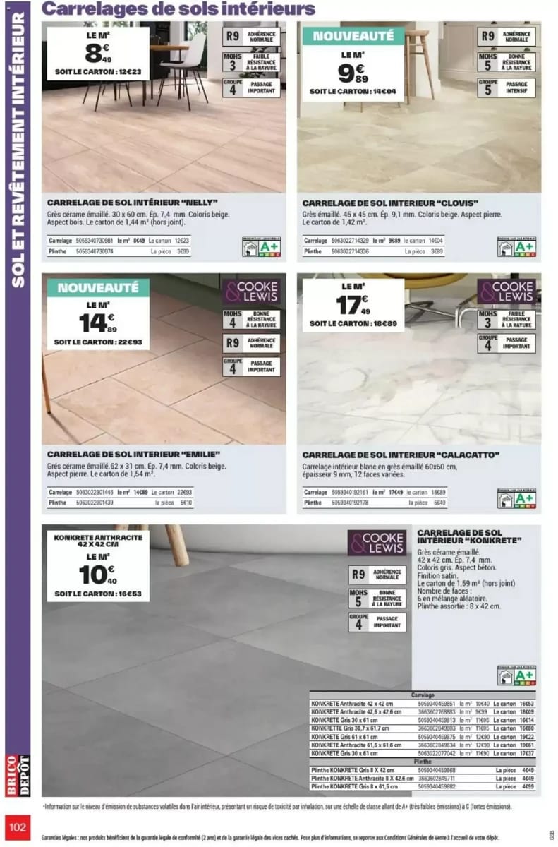 Catalogue Brico Dépôt, page 102 sur 108