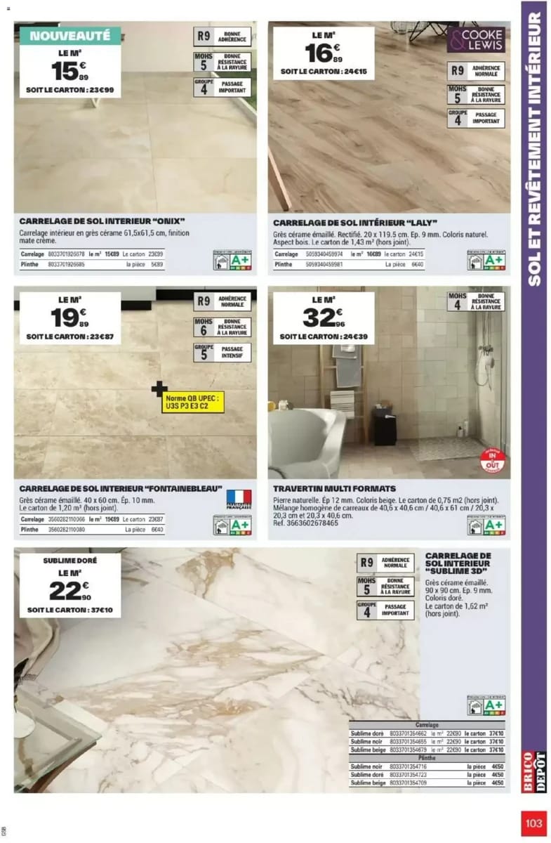 Catalogue Brico Dépôt, page 103 sur 108