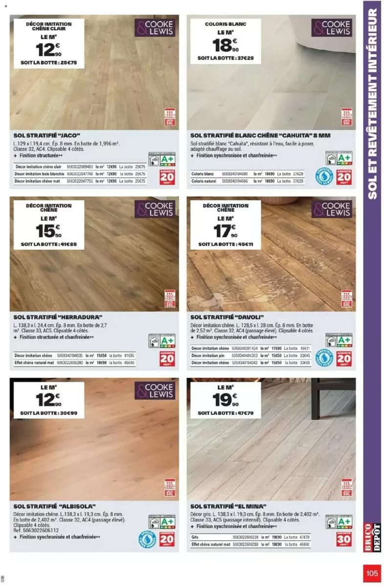 Catalogue Brico Dépôt, page 105 sur 108
