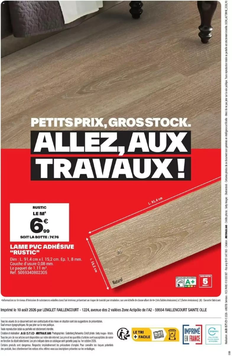 Catalogue Brico Dépôt, page 108 sur 108