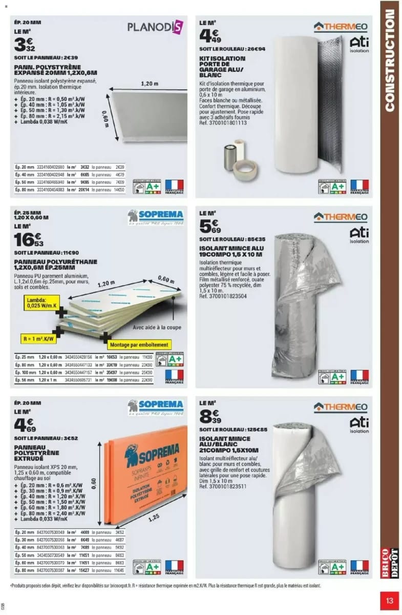 Catalogue Brico Dépôt, page 13 sur 108