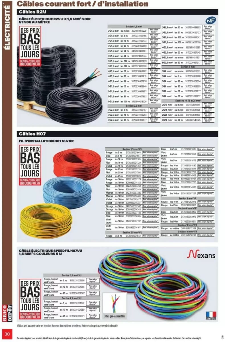 Catalogue Brico Dépôt, page 30 sur 108