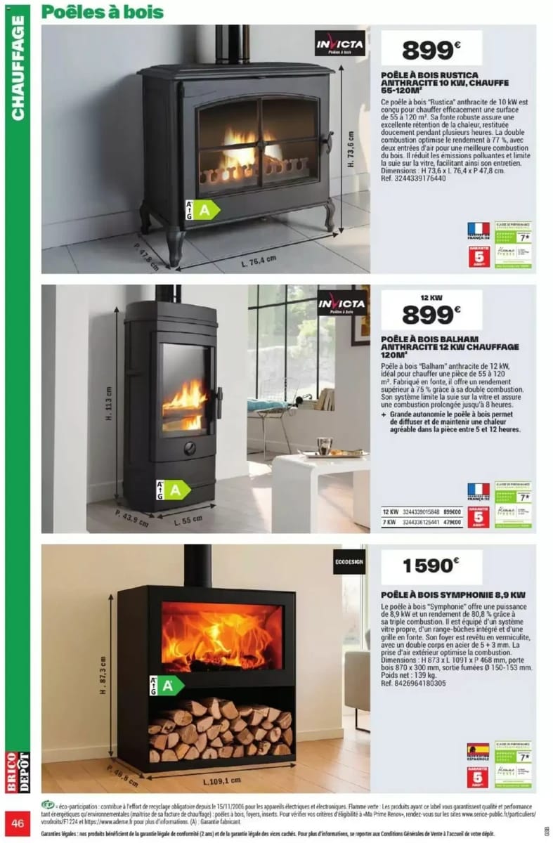 Catalogue Brico Dépôt, page 46 sur 108