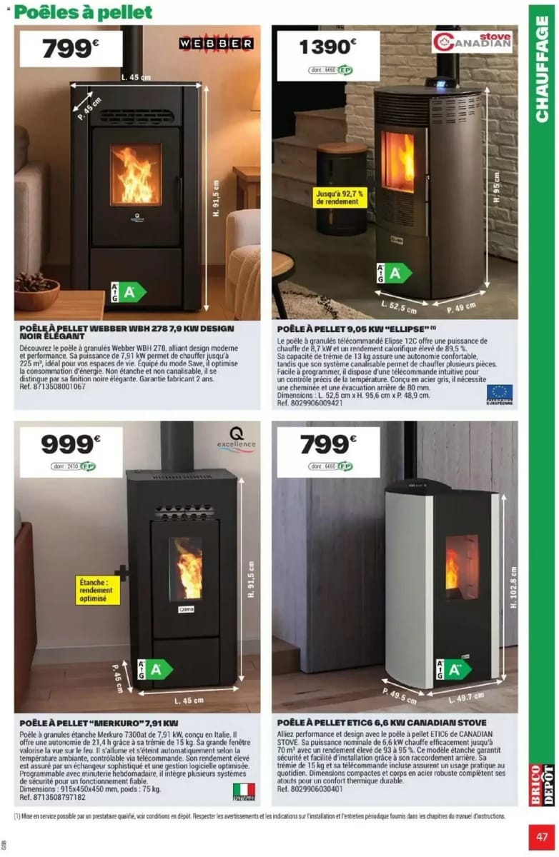 Catalogue Brico Dépôt, page 47 sur 108