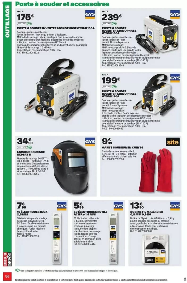 Catalogue Brico Dépôt, page 56 sur 108