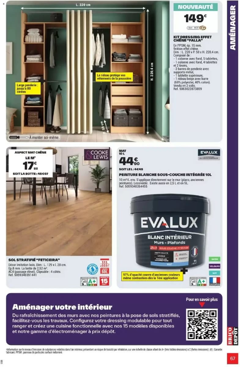 Catalogue Brico Dépôt, page 67 sur 108