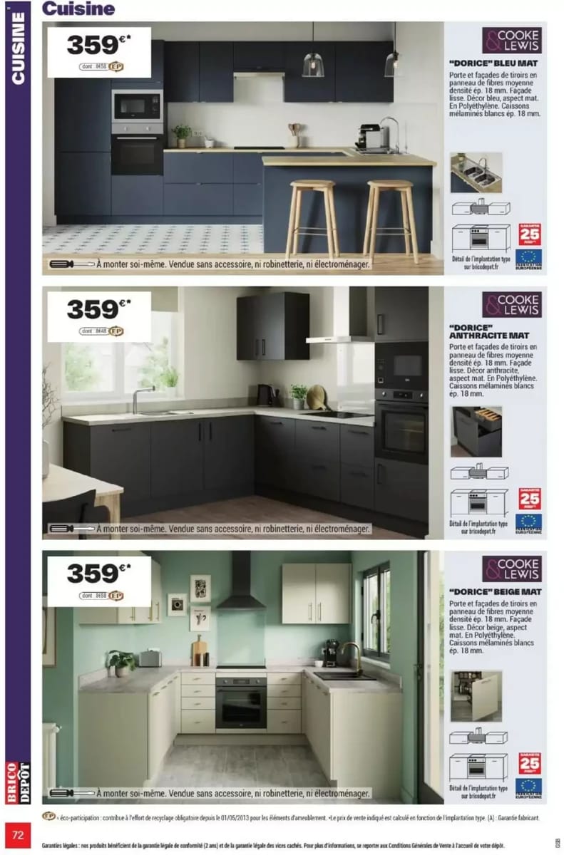 Catalogue Brico Dépôt, page 72 sur 108
