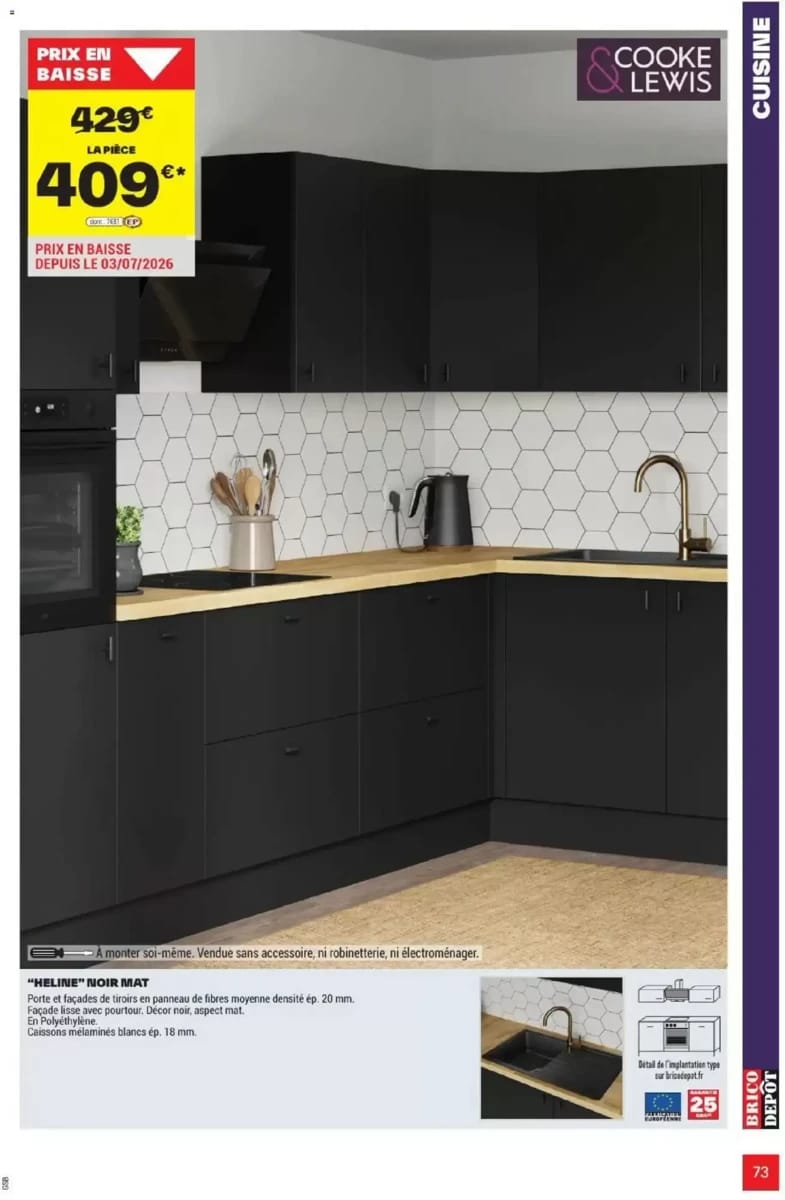 Catalogue Brico Dépôt, page 73 sur 108