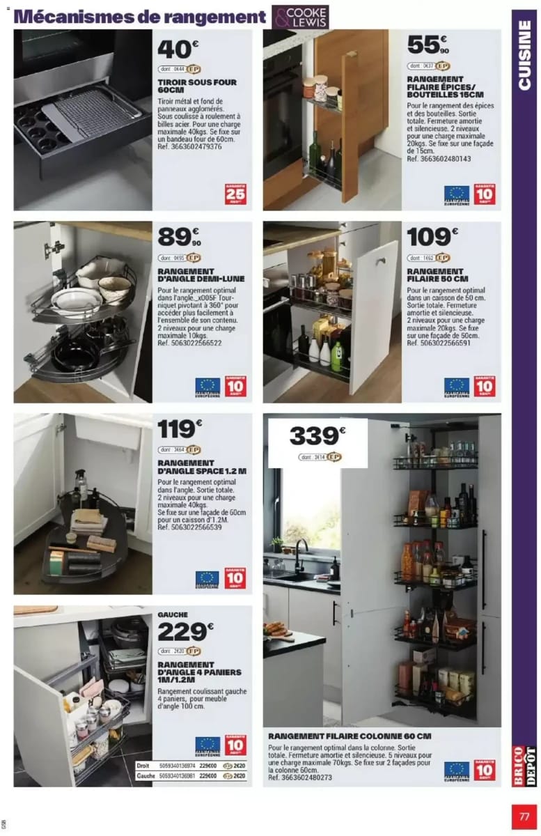 Catalogue Brico Dépôt, page 77 sur 108
