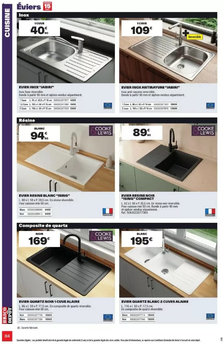 Catalogue Brico Dépôt, page 84 sur 108