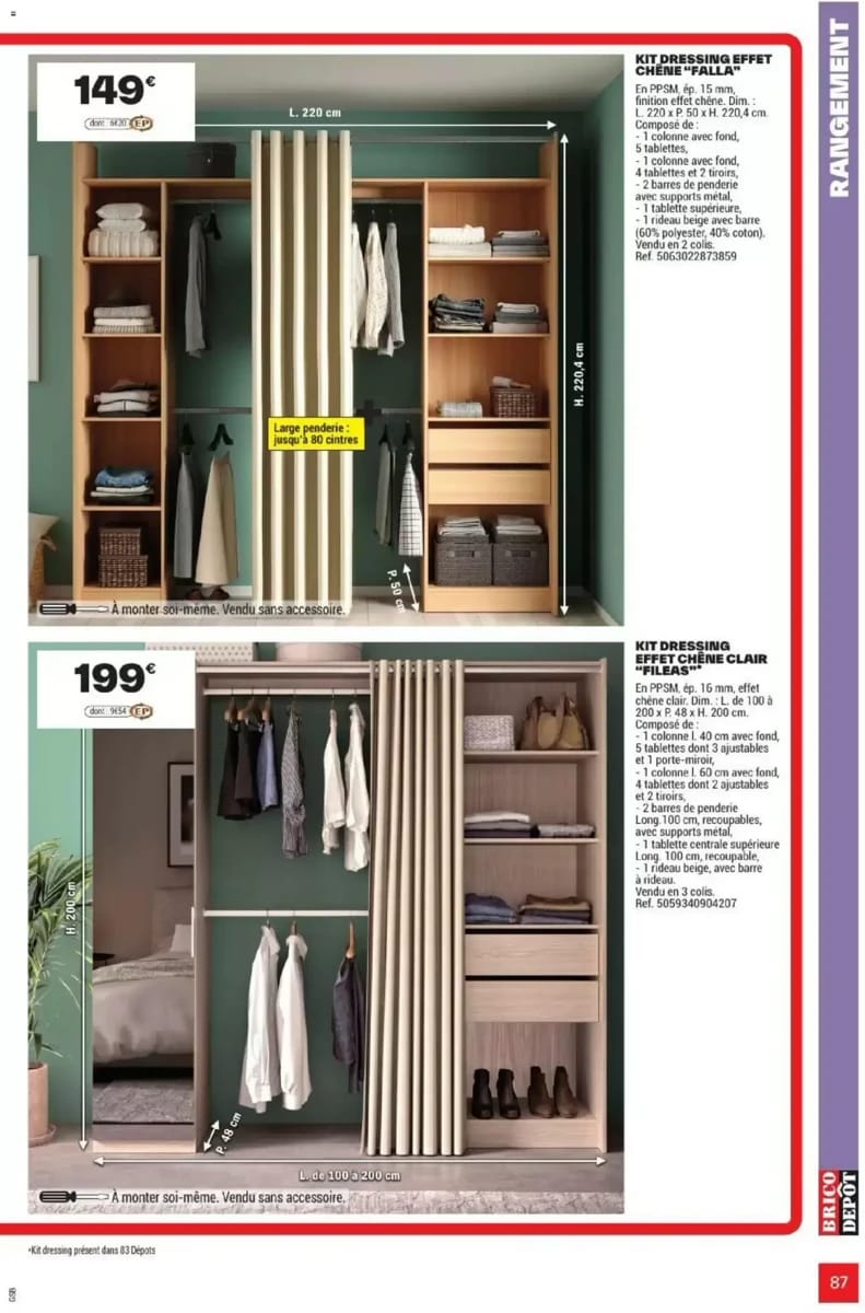 Catalogue Brico Dépôt, page 87 sur 108
