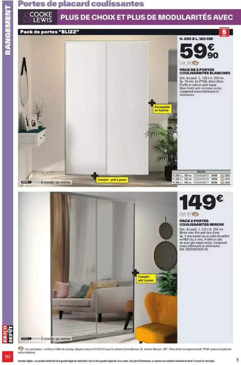 Catalogue Brico Dépôt, page 92 sur 108
