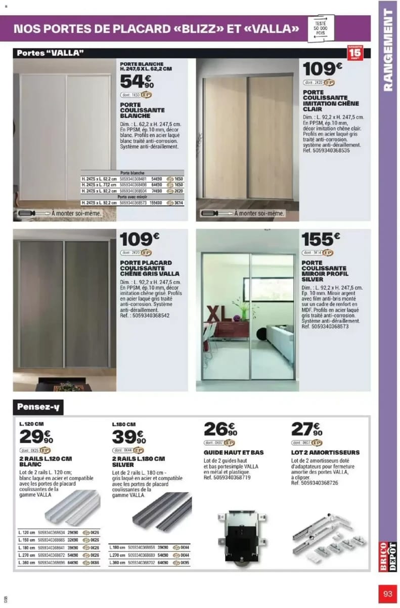 Catalogue Brico Dépôt, page 93 sur 108