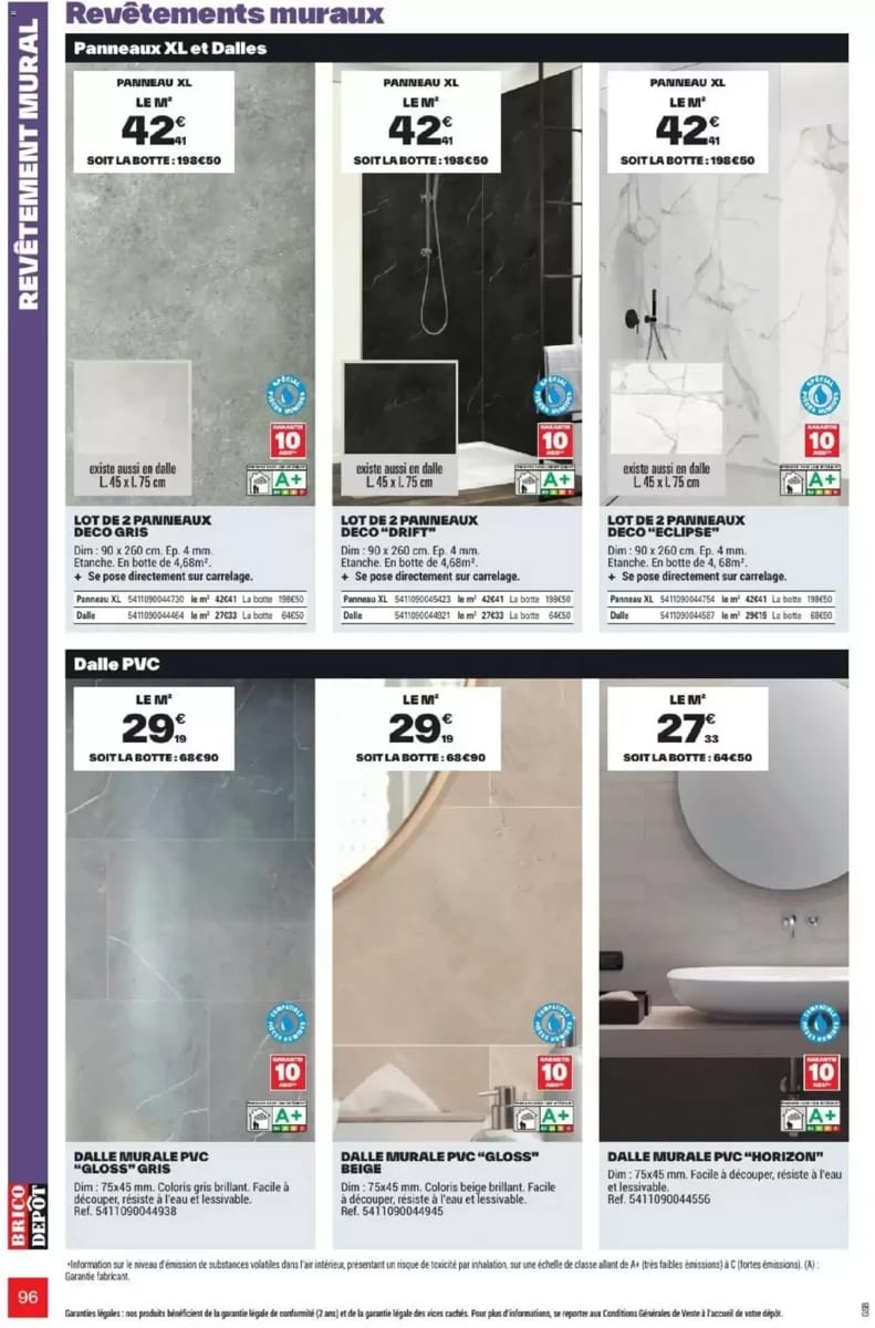 Catalogue Brico Dépôt, page 96 sur 108
