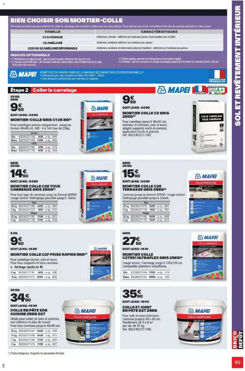 Catalogue Brico Dépôt, page 99 sur 108