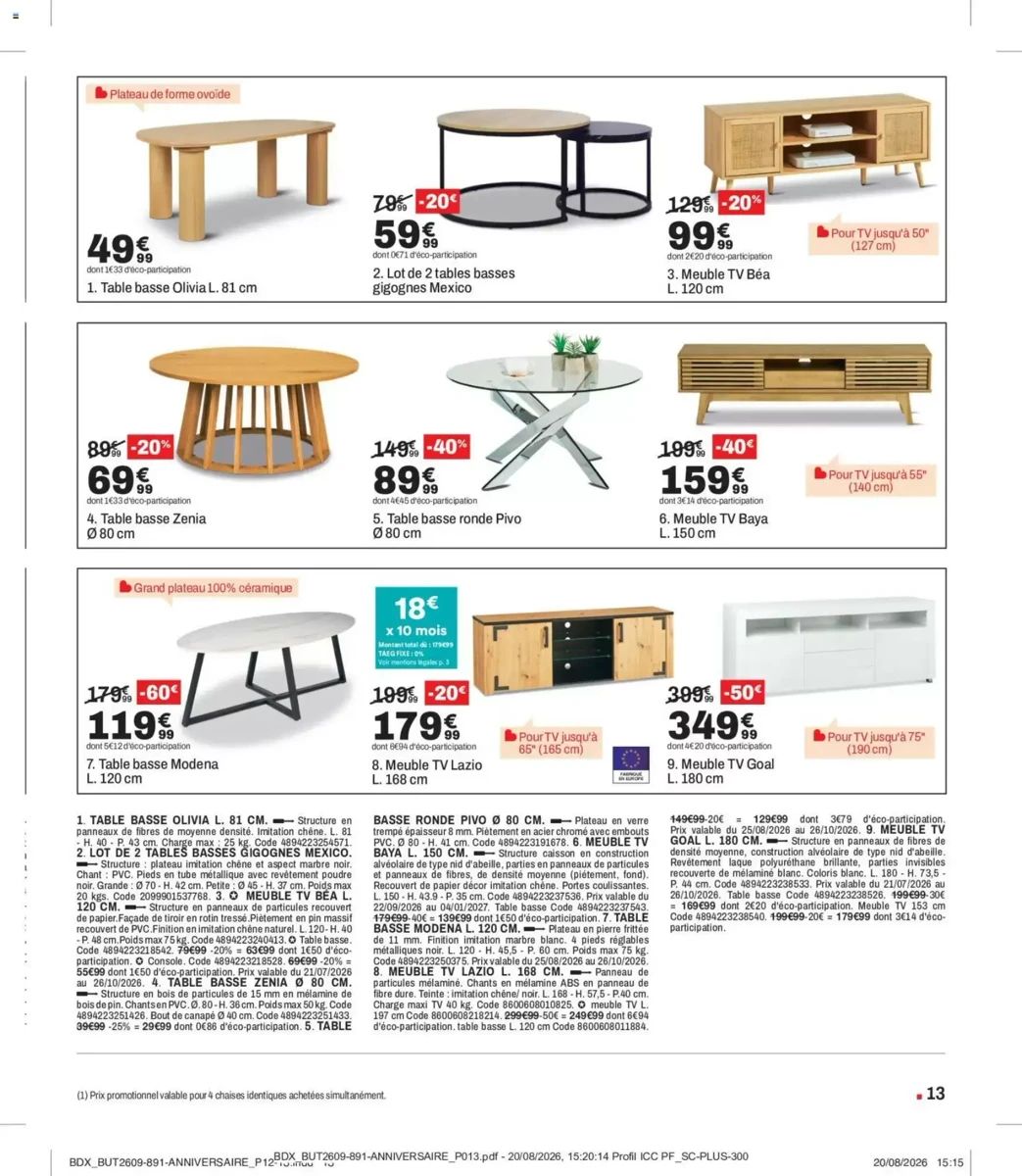 Catalogue BUT, page 13 sur 40