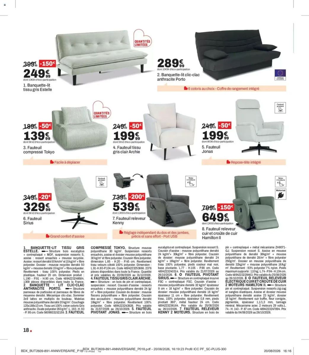 Catalogue BUT, page 18 sur 40