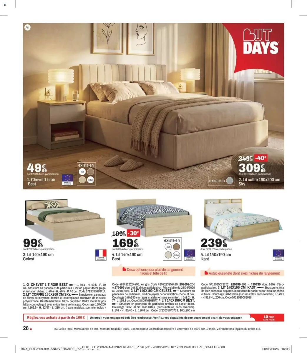 Catalogue BUT, page 26 sur 40