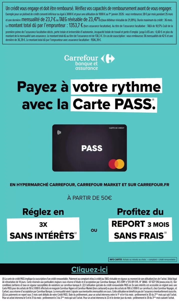 Catalogue Carrefour, page 33 sur 34