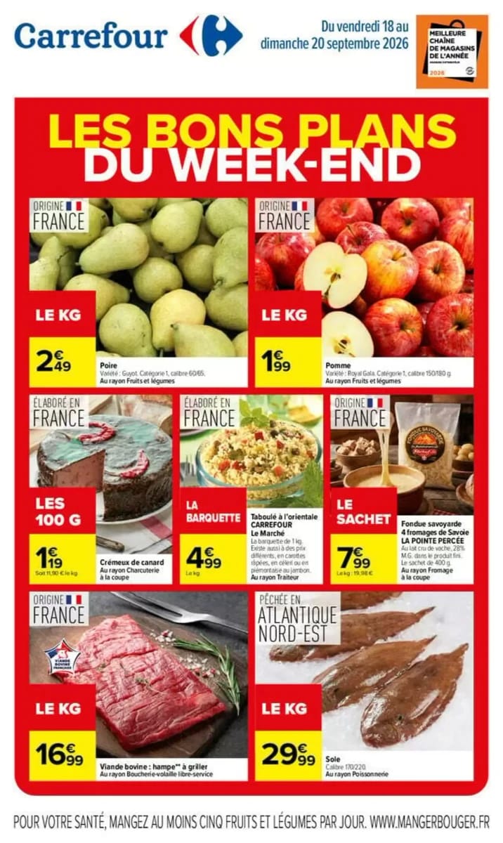 Catalogue Carrefour, page 1 sur 2