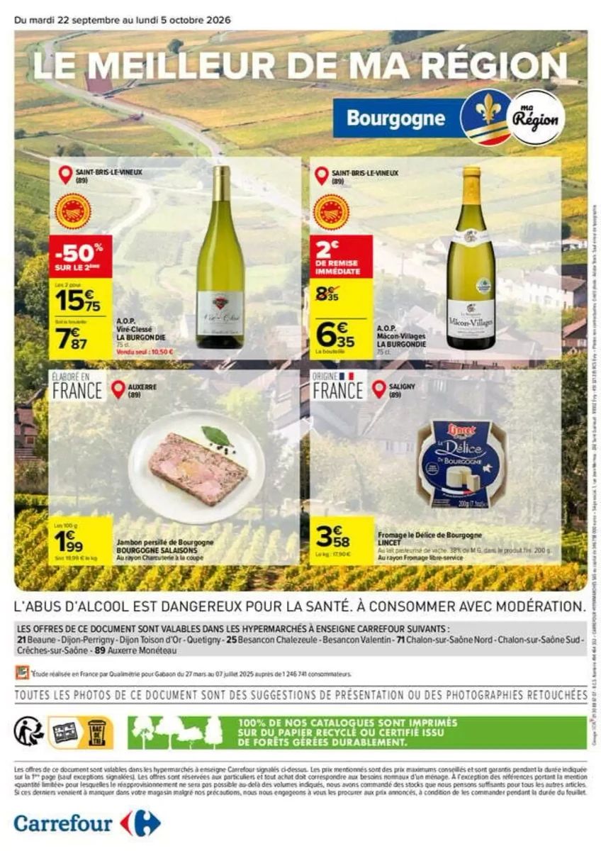 Catalogue Carrefour, page 12 sur 12