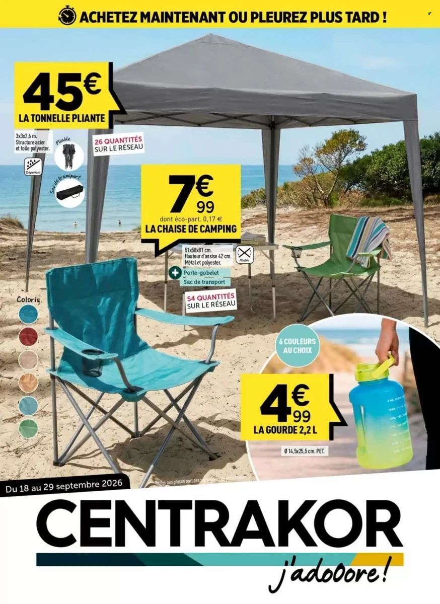 Catalogue Centrakor, page 1 sur 9