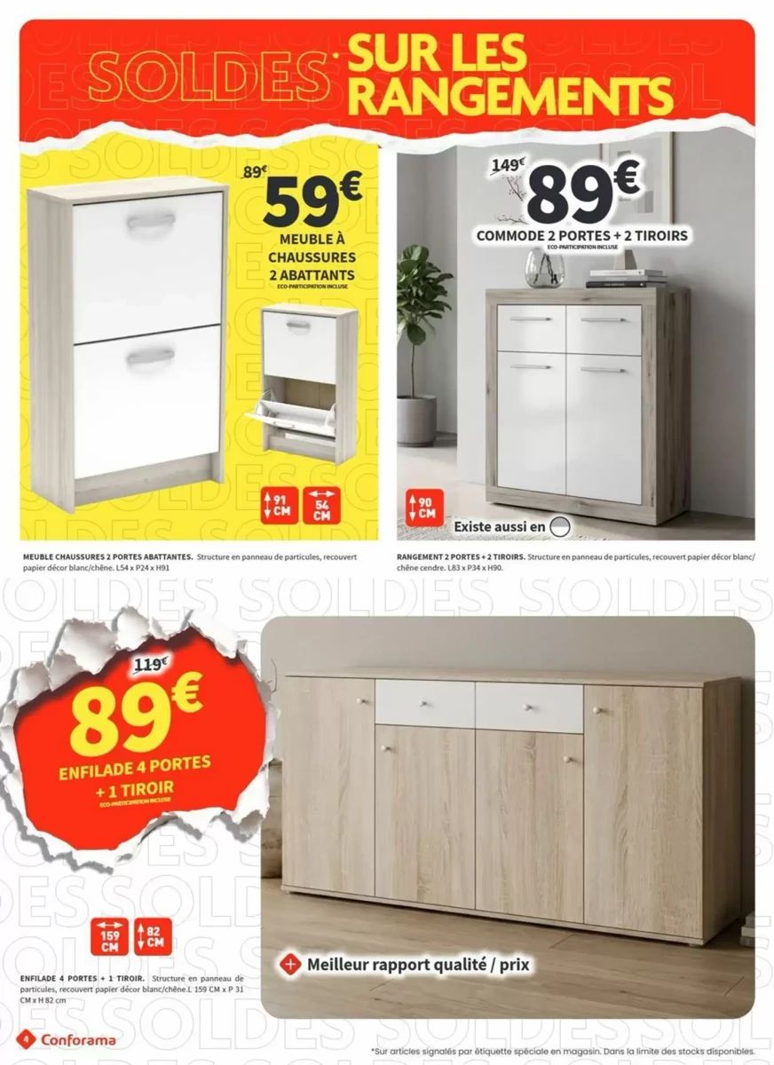 Catalogue Conforama, page 4 sur 58