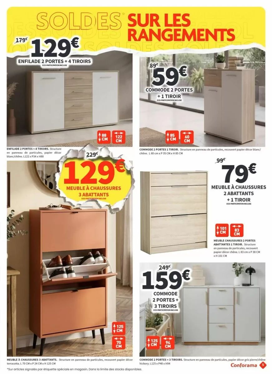 Catalogue Conforama, page 5 sur 58